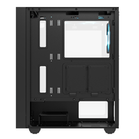 KINPOWER Pc Tower Case Gaming Tempered Glass Micro Atx Unique Design Mesh Pc Computer Case