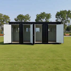 Nouvelle toilette et <span class=keywords><strong>douche</strong></span> portables en conteneur, toilettes intelligentes préfabriquées pliantes en conteneur <span class=keywords><strong>de</strong></span> 40 pieds - Product Image 1