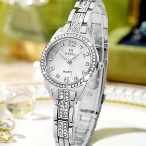 Nouvelle montre à quartz multifonctionnelle de luxe pour femmes 2025 avec diamants, design lumineux et étanche - Product Image 4