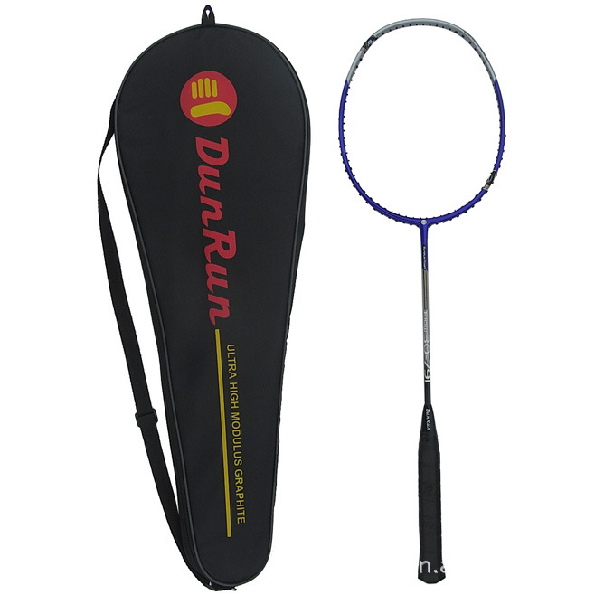 Профессиональная одинарная Высококачественная ракетка для бадминтона 100-110 г, алюминиевая ракетка для бадминтона с сумкой для переноски