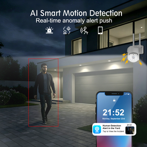 Cámara IP WiFi PTZ para Exteriores de 2K y 3MP, Monitor de Seguridad Impermeable con Vista de 360 Grados, con Nube/Tarjeta TF - Product Image 5