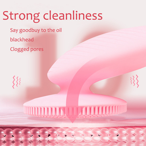Brosse nettoyante électrique pour le visage, étanche IPX7, mini, nettoyage en profondeur, exfoliation, ultrasonique, silicone doux, pour le nez et le visage - Product Image 2