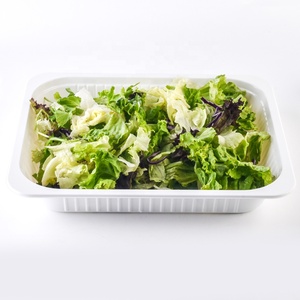 CPET ovable 2 compartimento vedação descartável alimentos companhia aérea recipiente CPET com filme anti-embaciamento - Product Image 5