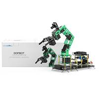 DOFBOT Brazo Robótico con Módulo AI Grande e Interacción de Voz por IA, con Programación ROS Python para Raspberry Pi 5 8GB 4GB 16GB