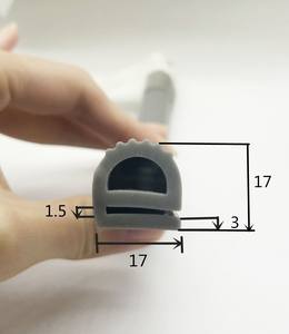 סיליקון איטום רצועה בטמפרטורה גבוהה עמיד בפני אטם צינור גומי לתנור - Product Image 5