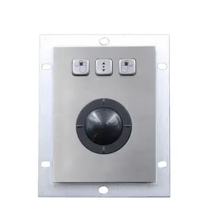 Mini Compact Industrial 36mm Trackball with 2 Robust mouse Buttons for self-service terminals