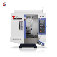 Centre d'usinage vertical CNC T7 automatique, broche BT30, 3 axes, commande GSK, machine de perçage et de taraudage de haute précision pour métaux