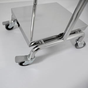 JH-Mech prix d'usine <span class=keywords><strong>poubelle</strong></span> chariot à <span class=keywords><strong>sac</strong></span> <span class=keywords><strong>poubelle</strong></span> avec roues <span class=keywords><strong>support</strong></span> de <span class=keywords><strong>sac</strong></span> <span class=keywords><strong>poubelle</strong></span> en acier argenté extérieur mobile - Product Image 2