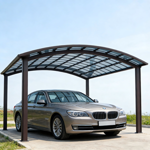 <span class=keywords><strong>Abri</strong></span> <span class=keywords><strong>de</strong></span> voiture simple en aluminium PC hautement durable, structure robuste en aluminium, <span class=keywords><strong>abri</strong></span> portable imperméable toutes saisons <span class=keywords><strong>pour</strong></span> garage et stationnement <span class=keywords><strong>de</strong></span> voiture - Product Image 1