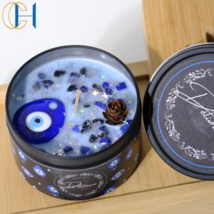 ชุดเทียนขี้ผึ้งถั่วเหลืองธรรมชาติกลิ่นหอมแบบปรับแต่งได้ชุดเทียนรักษาวิญญาณที่ชั่วร้าย - Product Image 2