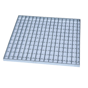 Cubierta de Drenaje para Obras de Construcción, Rejilla de Acero Galvanizado Antideslizante, Resistente al Agua, para Estacionamientos, Canales y Peatones - Product Image 3