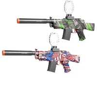 KK NEW AK47 Pistolet à billes électriques 7-8mm, jouet pour garçons, divertissement en plein air, sûr et respectueux de l'environnement, 14+ ans
