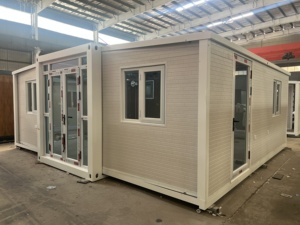 Maison modulaire portable de 40 pieds, pliable, préfabriquée, extensible, avec 2/3 chambres, vente en gros - Product Image 4