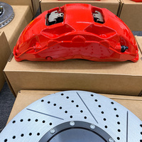 Kit d'étriers de frein haute performance 10N 10Pot avec disques de frein 420mm 440mm pour mise à niveau et modification Audi Q7 Q8 SQ7