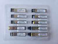155M 1.25G 10G 25G 40G 100G Modules SFP d'émetteur-récepteur optique en Stock QSFP + QSFP28 SFP + SFP Accessoires informatiques