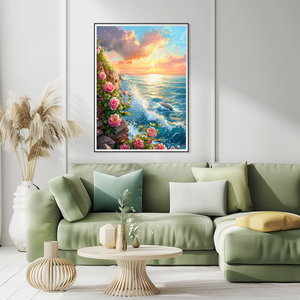 COOLEVE personalizado 5D DIY diamante <span class=keywords><strong>pintura</strong></span> 30x40cm Animal Paisaje <span class=keywords><strong>Romano</strong></span> Japandi decoración del hogar <span class=keywords><strong>mosaico</strong></span> creativo Kit Europa taladro completo - Product Image 1