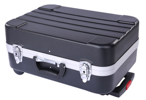 Valigia Portautensili Personalizzata OEM Impermeabile <span class=keywords><strong>Nera</strong></span> IP67 in <span class=keywords><strong>Plastica</strong></span> Rigida 25L Ampio Spazio di Stoccaggio per Componenti Utensili con Ruote - Product Image 2