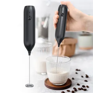 NEW Type-C Rechargeable Whisk Milk Foam Maker Handheld Egg Beater Electric Milk Frother