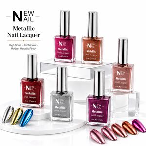 Proveedor para Salón <span class=keywords><strong>de</strong></span> Uñas Esmalte <span class=keywords><strong>de</strong></span> Uñas Regular Normal en Gel <span class=keywords><strong>de</strong></span> Color Metálico Secado Rápido al Aire Sin Lámpara Bajo Olor - Product Image 3