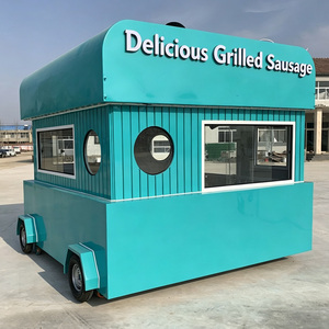 Cuisine mobile personnalisable, entièrement équipée, résistante à la rouille, pour la vente de hamburgers, de bonbons et de fast-food dans la rue - Product Image 6