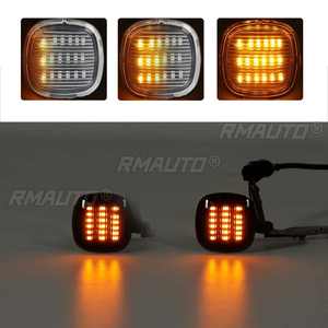 Luz de Señalización Dinámica para Automóvil, Lámpara LED de Señal de Giro para SKODA Octavia Mk1 Mk2, para AUDI A3 A4 A8, para SEAT Leon Mk1 Ibiza Mk2 - Product Image 1