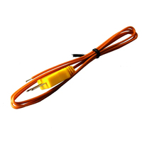 Sonda de Termopar Tipo K Fluke 80PK-1, de -40 a 260 °C ° Sonda de Temperatura de Uso General para Multímetro Digital con Cable de 39 Pulgadas