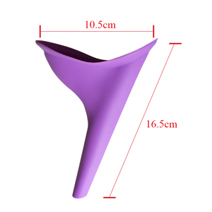 Urinoir féminin en silicone souple, dispositif de miction debout, urinoir de voyage, toilettes debout pour femmes - Product Image 3