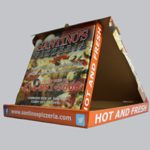 Boîtes personnalisées avec logo, vente en gros, machine d'impression de carton ondulé, prix bas, fabricants de boîtes à pizza biodégradables rondes - Product Image 6