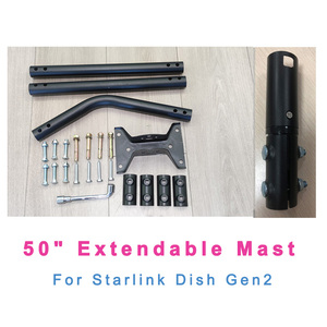 Starlink vệ tinh món ăn gắn Bộ dụng cụ tương thích Gen 2 Internet vật liệu thép tiêu chuẩn ngoài trời ăng-ten V2 32mm mast bột - Product Image 6