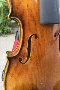Violon <span class=keywords><strong>Stradivari</strong></span> avancé Sinomusik fait main, instrument à cordes professionnel, entièrement fabriqué à la main, huile cirée, modèle <span class=keywords><strong>1716</strong></span>, brun rouge - Product Image 4