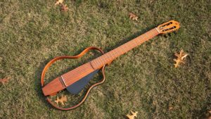 음악 애호가를위한 신선한 디자인 스마트 사일런트 NATASHA NBSG-MS 6 현 마호가니 넥 일렉트릭 기타 - Product Image 5