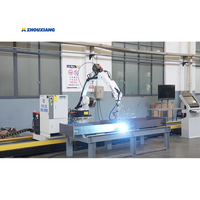 Nouvelle station de soudage robotisée automatique pour poutres en H, triphasée 380V 350A, garantie 1 an, à vendre