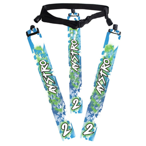 Giá rẻ bóng đá bóng đá cờ với vành đai điều chỉnh đầy đủ màu sắc in ấn logo 5x37cm PVC tùy chỉnh thể thao cờ bóng đá vành đai Bộ - Product Image 2