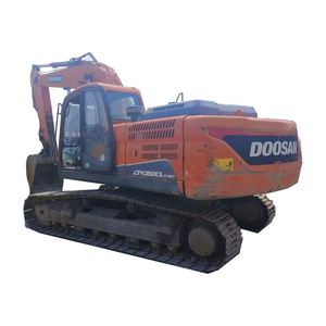 รถขุด Doosan DX220 มือสอง ปี 2023 ราคาประหยัด คุ้มค่า พร้อมเครื่องยนต์ Kawasaki เกียร์ ปั๊มไฮดรอลิก อุปกรณ์ก่อสร้าง - Product Image 1