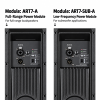 Modul Amplifier Bass Subwoofer Aktif 15 Inch 18 Inch Plate Amp untuk Sistem Speaker Panggung Suara Langsung