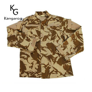 メンズポリエステル 65% 35% 綿織英国軍砂漠迷彩軍服 - Product Image 1