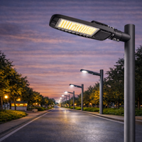 Lampadaire LED intelligent IP66 100000H avec capteur de mouvement photocellule pour éclairage public routier et autoroute 50W-200W