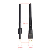 Tarjeta de red inalámbrica portátil de 150Mbps, receptor USB, adaptador inalámbrico externo para PC portátil, productos de tecnología RT5370 en stock