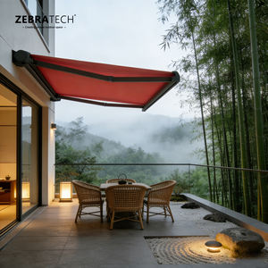 <span class=keywords><strong>Toldo</strong></span> de Terraza de Aleación de Aluminio Resistente al Agua y a los Rayos UV con Certificación CE, Operación Motorizada y Control Remoto para Uso en Exteriores - Product Image 2