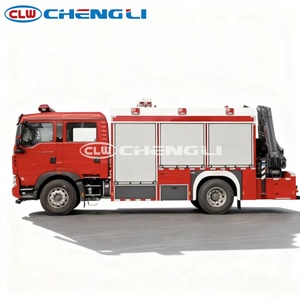 Sinotruck รถดับเพลิง HOWO ประสิทธิภาพสูง4X2พร้อมแขนเครนสำหรับการตอบสนองฉุกเฉิน - Product Image 3