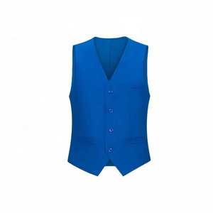 Chaleco Unisex con Botones para Camarera, Empleado <span class=keywords><strong>de</strong></span> Supermercado, Personal <span class=keywords><strong>de</strong></span> Hotel, <span class=keywords><strong>Traje</strong></span> <span class=keywords><strong>Formal</strong></span> <span class=keywords><strong>de</strong></span> Trabajo, Chaleco con Logotipo Personalizado al por Mayor, Ropa <span class=keywords><strong>de</strong></span> Abrigo <span class=keywords><strong>de</strong></span> Otoño - Product Image 4