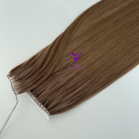Virgin-Bündel in Massenhaarverlängerungen Großhandel Haarverkäufer Federn Weft 100 % Natur 1-Stück brasilianisches Haar 10 - 32 Zoll