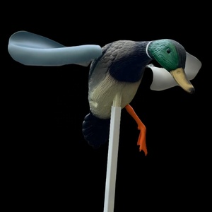 Leurre de chasse au canard d'extérieur avec ailes rotatives au <span class=keywords><strong>vent</strong></span>, poids net de 640 g, en PE imperméable, adapté à toutes les conditions météorologiques - Product Image 6