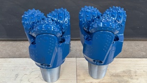 Punte da trapano a <span class=keywords><strong>tre</strong></span> coni diametro 6 1/4 pollici IADC537, filettatura 3 1/2 pollici API REG, denti in carburo di tungsteno per l'industria mineraria - Product Image 6