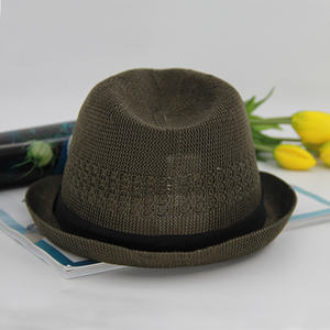 หมวกไหมพรมขนแกะสไตล์ยุโรปอเมริกันสำหรับผู้หญิงหมวกสำหรับเดินชายหาดระบายอากาศได้ดีสำหรับฤดูร้อน - Product Image 4
