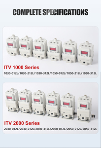 Valvola Proporzionale Elettrica Pneumatica SMC Yolon ITV <span class=keywords><strong>per</strong></span> Macchinari Aria/Gas con Display Digitale ad Alta Definizione, Precisione 1kg, Garanzia 6 Mesi - Product Image 3