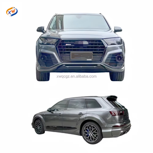 ชุดบอดี้กันชนหน้าแบบกว้างสำหรับรถ Audi Q7 <span class=keywords><strong>SQ7</strong></span>อัพเกรดสไตล์ <span class=keywords><strong>ABT</strong></span> กระโปรงข้างกระโปรงตัวกระจายลมหลังคาสปอยเลอร์คิ้ว - Product Image 1