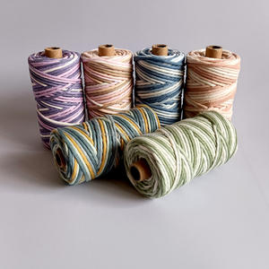 Accessori per macramè corda per Macreme in cotone <span class=keywords><strong>Makrame</strong></span> corda in cotone a torsione singola da 4mm - Product Image 5