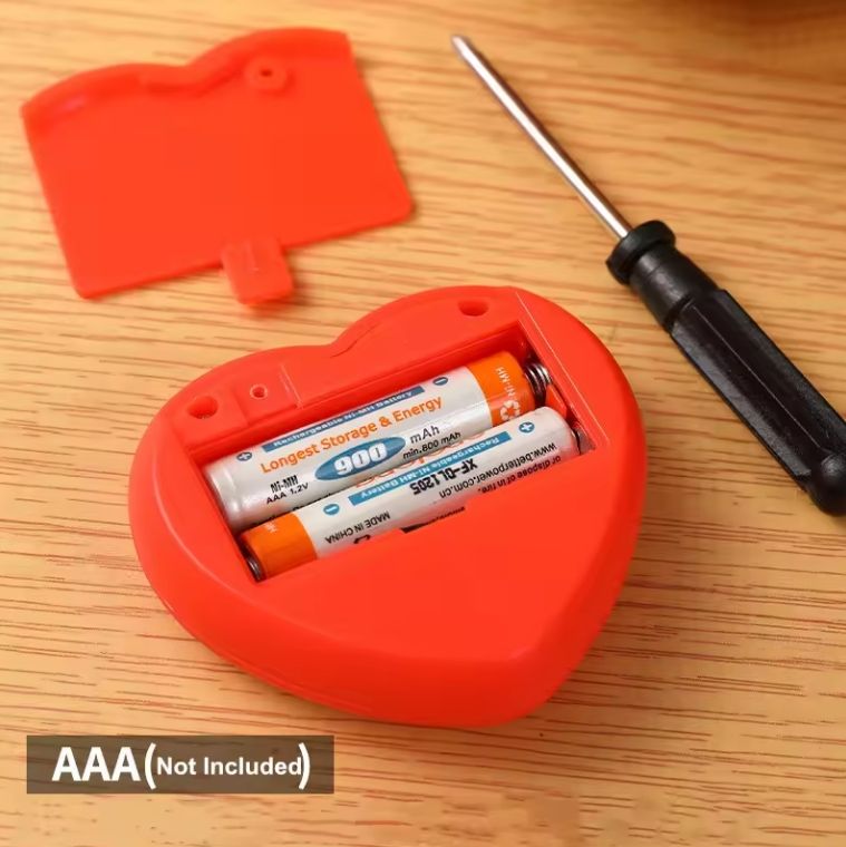 Pet-ZR 240326 Heartbeat Dog Toy - Plush Puppy Anxiety Relief Calming Aid