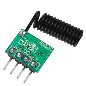 Không dây tự động hóa nhà để xe mở cửa receiver module 315Mhz 433Mhz ABS học tập mã cho Giáo Dục Đào Tạo từ xa - Product Image 6